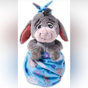 Disney Babies Eeyore plush doll in pouch